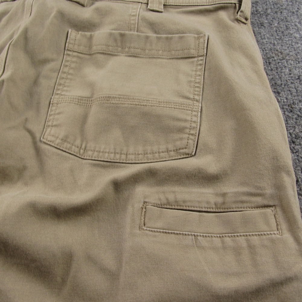 Duluth Trading Co Pants Mens 38x34 Flex Fire Hose Tan Relaxed Fit Workwear - Picture 10 of 16